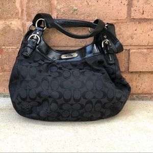Classic Coach Black Purse